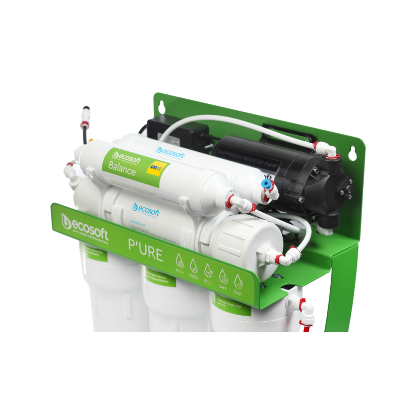 Reverzná osmóza Ecosoft P'URE Balance s čerpadlom