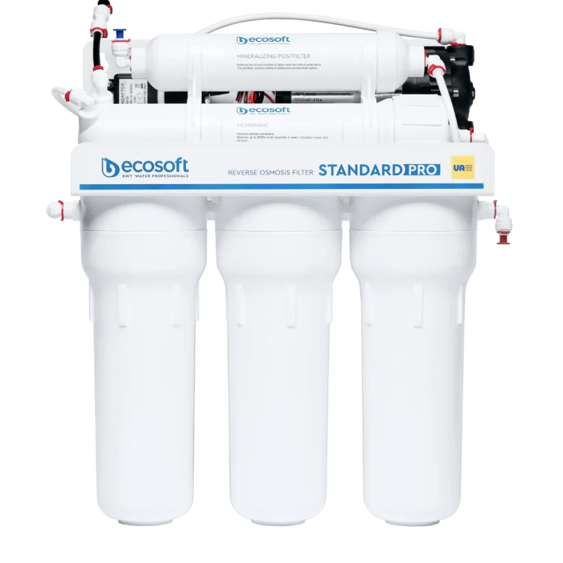 Reverzná osmóza Ecosoft STANDARD s čerpadlom