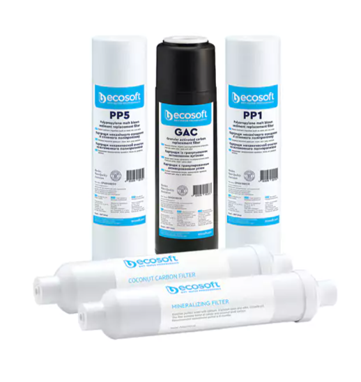 Sada 5 náhradných vložiek Ecosoft STANDARD