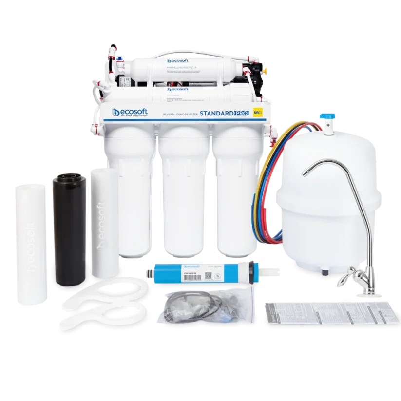 Reverzná osmóza Ecosoft STANDARD s čerpadlom