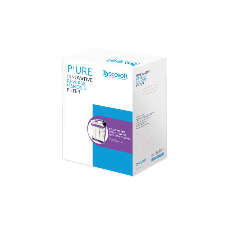 Reverzná osmóza Ecosoft P'URE Alkafuse s kovovým stojanom a čerpadlom