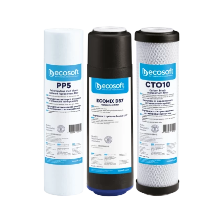 Sada 3 filtračných vložiek Ecosoft CMV3 10"