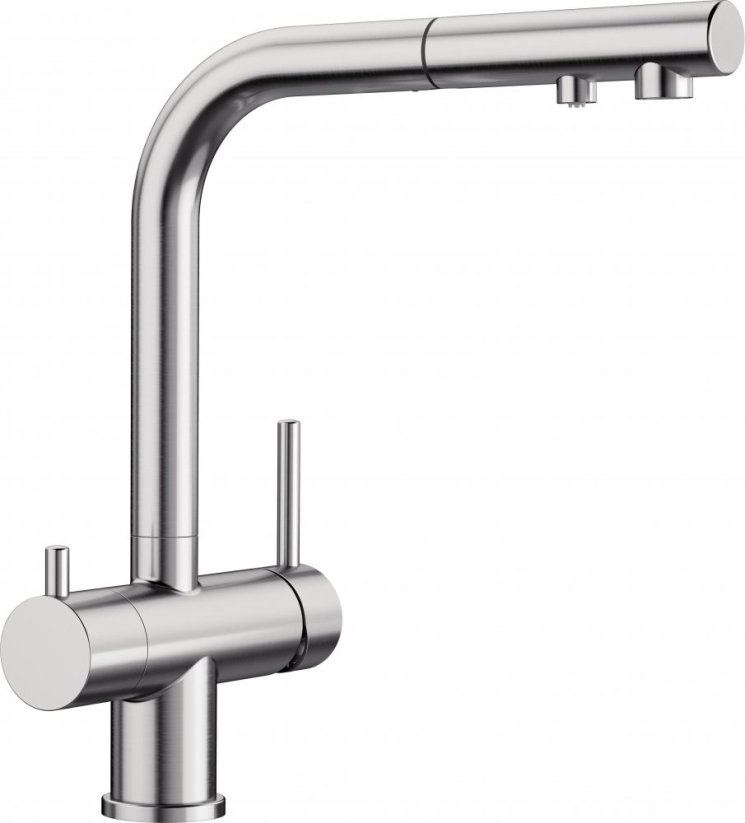 Batéria na vodu BLANCO FONTAS-S II Kovové prevedenie - Farebné varianty batérie Blanco Fontas-s II: 525199 - PVD steel