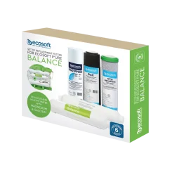 Sada náhradných filtračných vložiek Ecosoft PURE Balance Sada náhradných filtračných vložiek Ecosoft PURE Balance