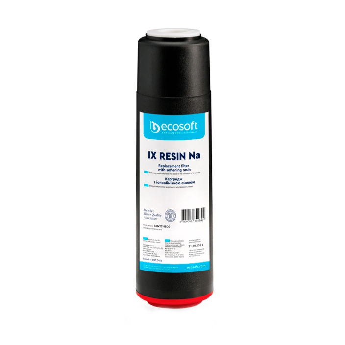 Filtračná vložka na zmäkčenie vody Ecosoft 10"