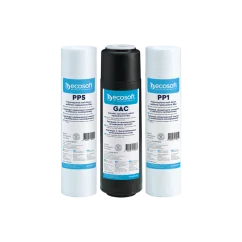 Sada 3 filtračných vložiek Ecosoft CPV3 10"