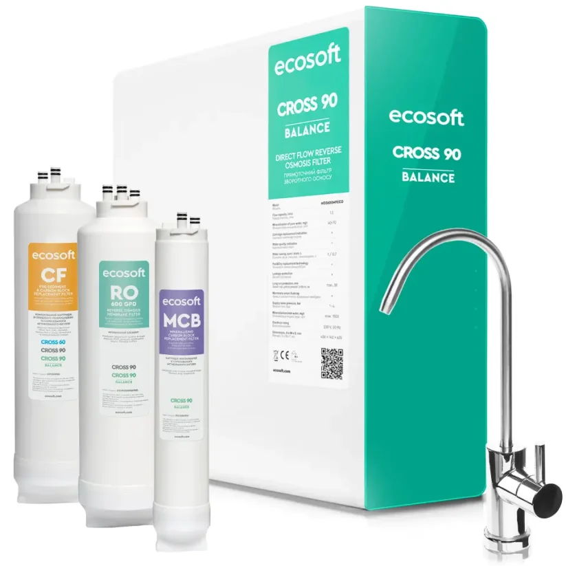 Reverzná osmóza Ecosoft CROSS90 BALANCE direct flow