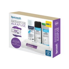Sada náhradných filtračných vložiek Ecosoft PURE Alkafuse