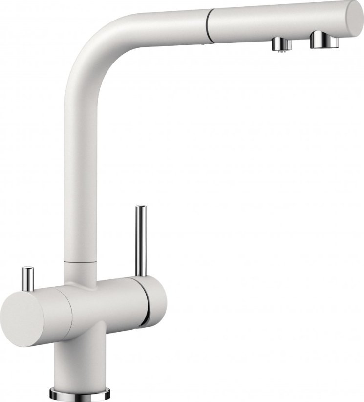 Batéria na vodu BLANCO FONTAS-S II SILGRANIT®-Look - Farebné varianty batérie Blanco Fontas-s II: 525204 - Biela