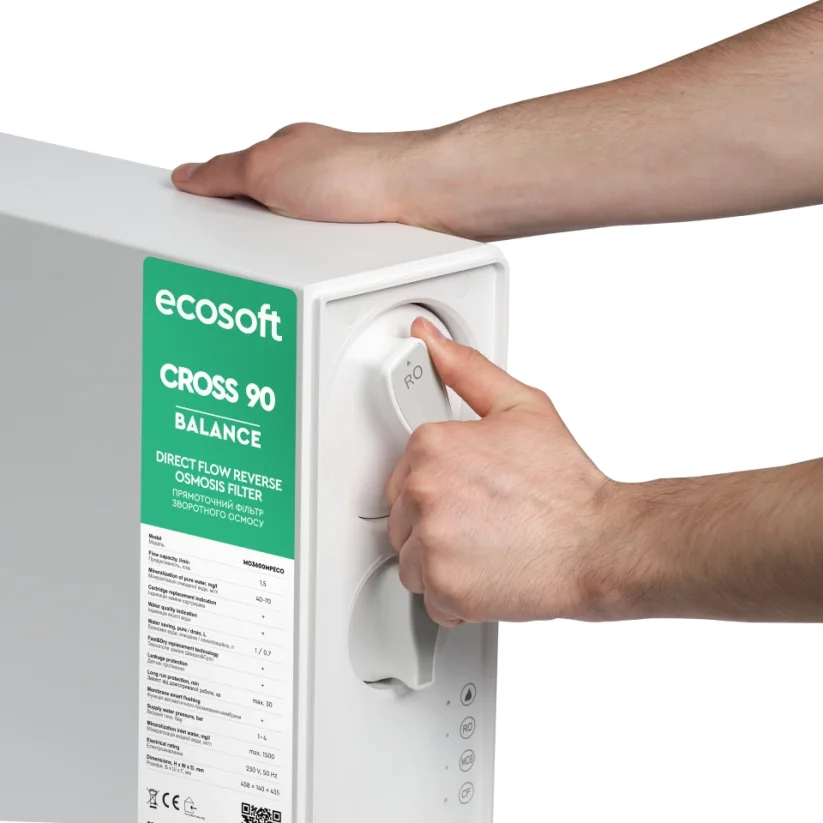 Reverzná osmóza Ecosoft CROSS90 BALANCE direct flow