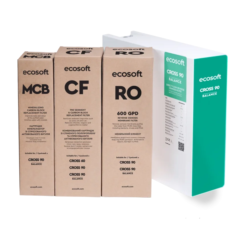 Reverzná osmóza Ecosoft CROSS90 BALANCE direct flow