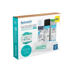 Sada náhradných filtračných vložiek Ecosoft PURE AquaCalcium MINT Sada náhradných filtračných vložiek Ecosoft PURE AquaCalcium MINT